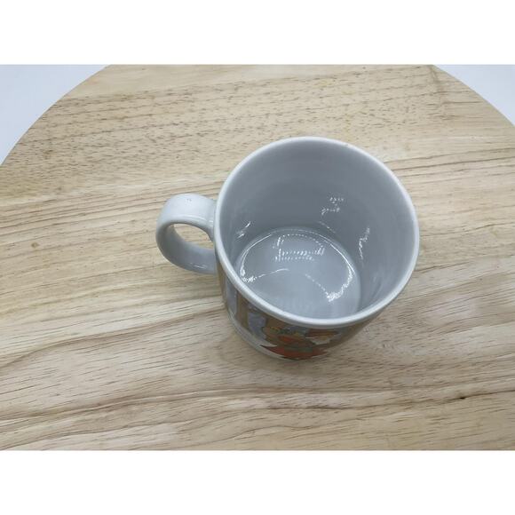 Vintage 1990 Grant Howard Associates Santa Christmas Mug Ceramic Cup Coffee - Picture 2 of 6